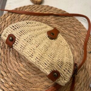 straw crossbody bag